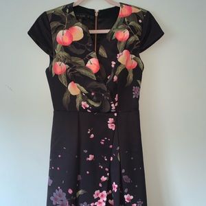 Ted Baker floral dress.